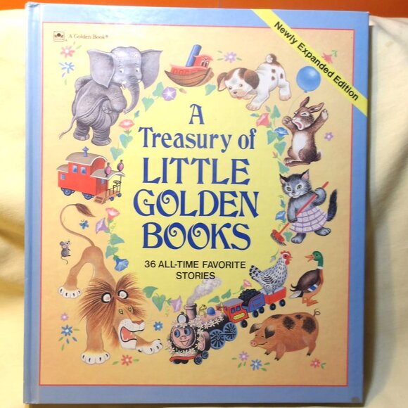 *** Treasury of LITTLE GOLDEN BOOKS *** 36 All Time Favorite Stories - Picture 1 of 1